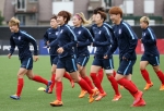한국 여자축구 대표팀 선수들